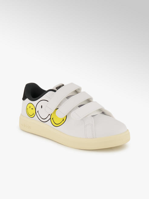 Adidas adidas Advantage Smiley Jungen Sneaker Weiss