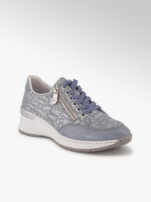 Rieker Rieker Damen Schnürschuh Blau