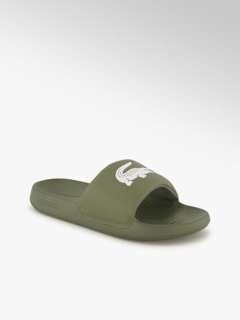 Lacoste Lacoste Croco ciabattine uomo verde