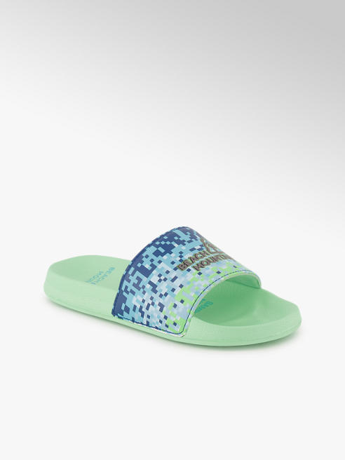 Beach Mountain Beach Mountain Mine Sweeper ciabattine bambino verde
