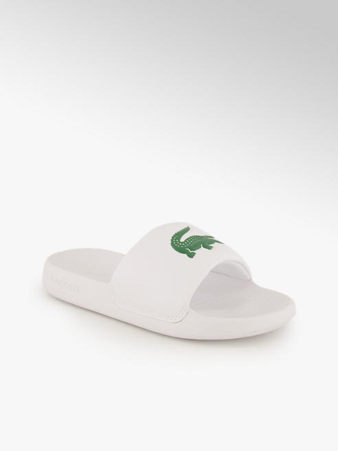 Lacoste Lacoste Croco ciabattine donna bianco