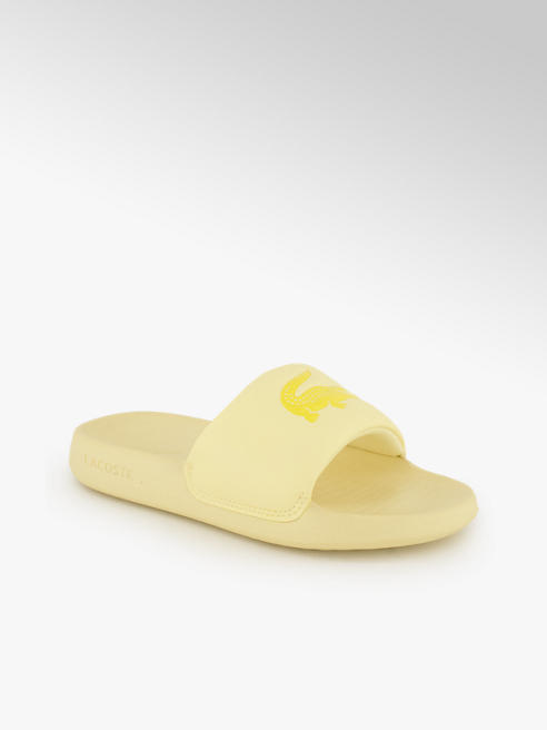 Lacoste Lacoste Croco ciabattine donna giallo