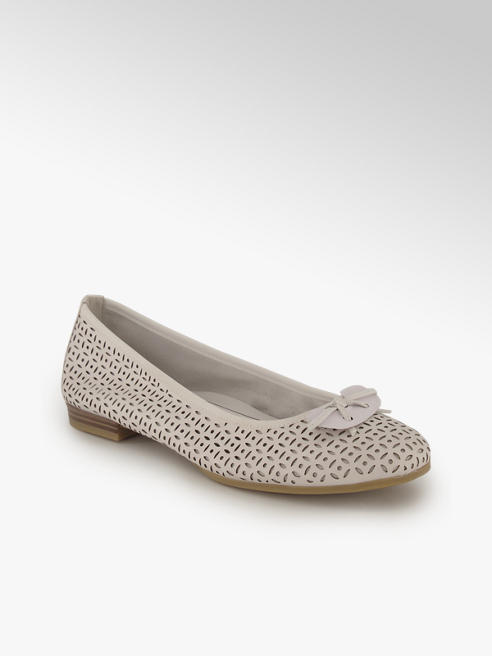 Tamaris Tamaris Damen Ballerina Weiss