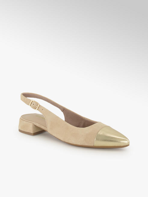 Tamaris Tamaris Damen Sling Pumps Beige
