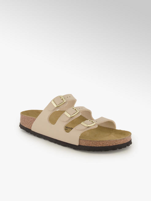 Birkenstock Birkenstock Florida Damen Pantolette Creme