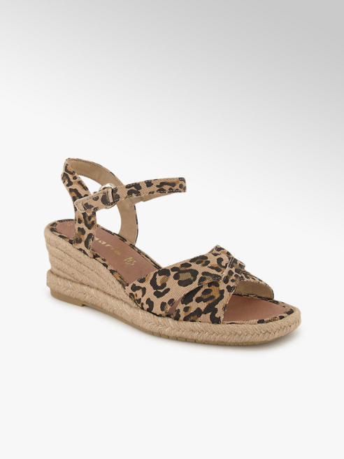 Tamaris Tamaris Damen Hohe Sandalette Beige