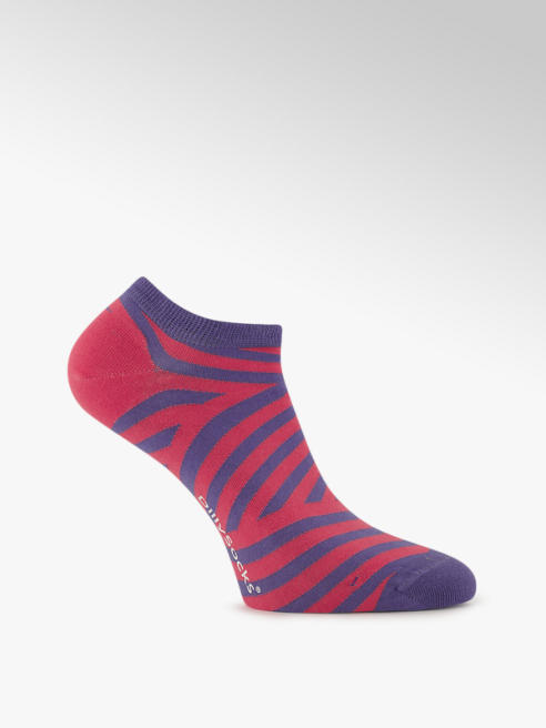 Dilly Socks Dilly Socks Short Serrated Stripes calzini uomo 41-46