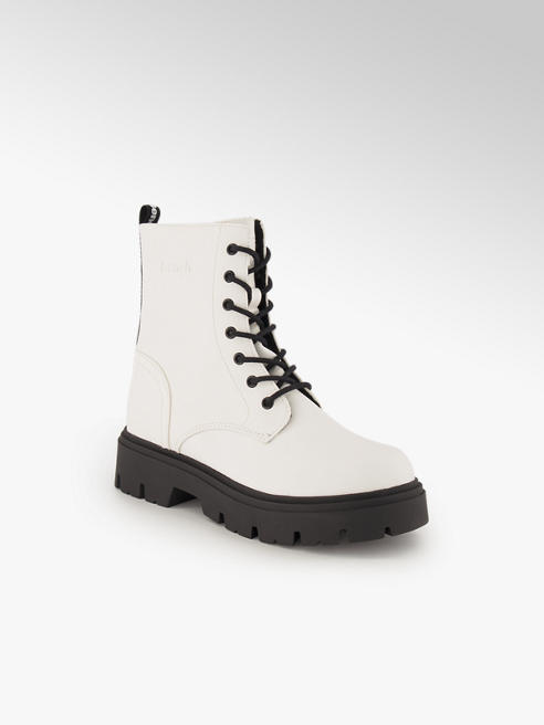 Bench Bench boot da allacciare bambina bianco