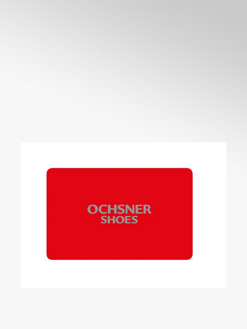 Ochsner Shoes Ochsner Shoes Geschenkkarte in rot
