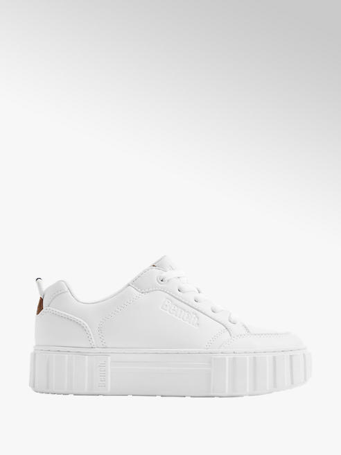 Bench Plateau Sneaker in Weiß