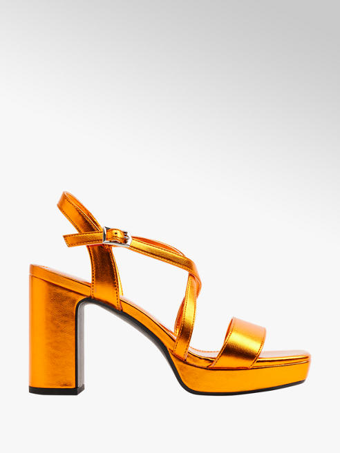 Catwalk High Heels in Orange