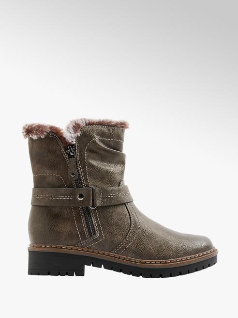 Easy Street Komfort Boots in Taupe, Weite G