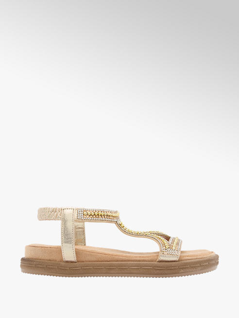 Easy Street Komfort Sandalette in Gold