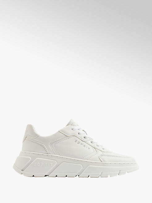 ESPRIT Plateau Sneaker in Weiß