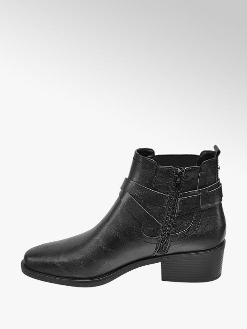 Graceland Ladies' Black Buckle Chelsea Boots | Deichmann