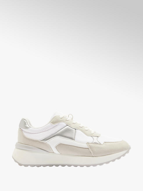 Graceland Sneaker in Grau-Weiß