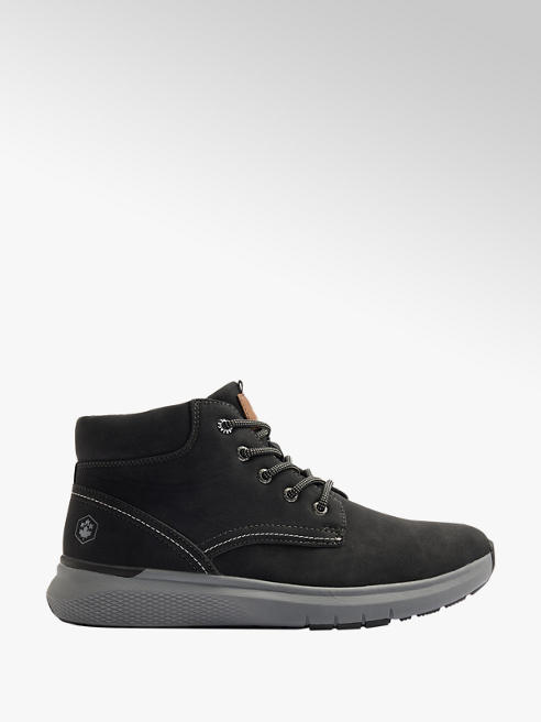 LUMBERJACK Mid Cut Sneaker in schwarz