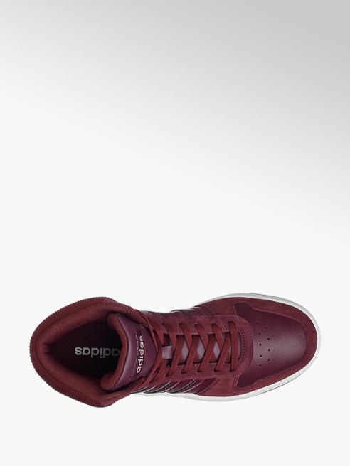 In Cut Bordeaux Mid Von Adidas 0 2 Hoops Artikelnummernbsp;1765734 QxeCoBrdW