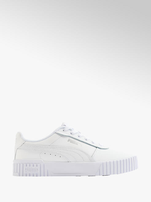 Puma Leder Sneaker CARINA 2.0 in Weiß