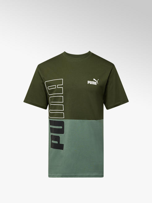 PUMA T-Shirt in Grün