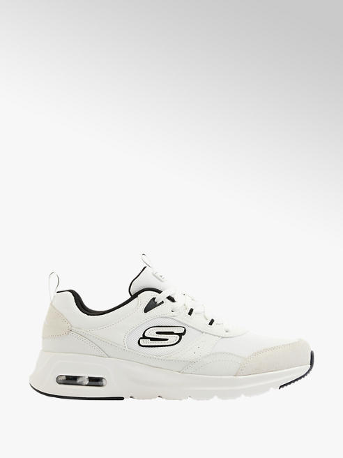 Skechers Leder Sneaker SKECH - AIR COURT in Weiß
