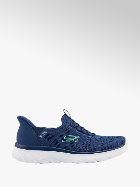 Skechers Sneaker Swift Fit - hands free in Blau 