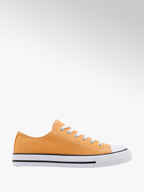 Vty Leinen Sneaker in Orange 