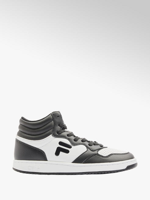 Vty Mid Cut Sneaker in Schwarz-Weiß