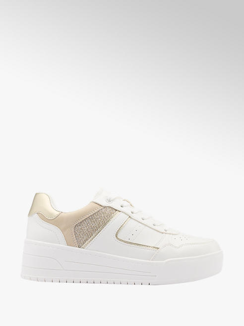 Graceland biało-beżowo-szare sneakersy damskie Graceland