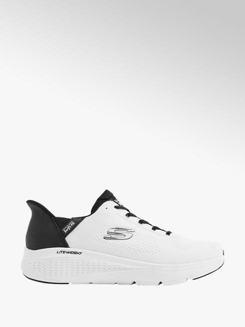 Skechers biało-czarne sneakersy męskie Skechers Swift Fit