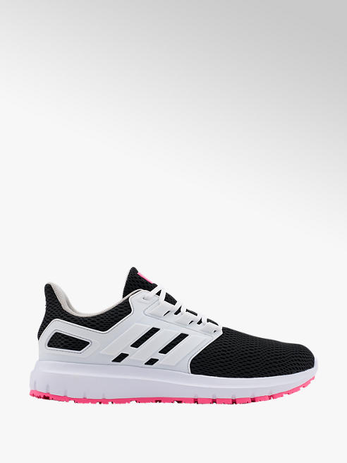 adidas biało-czarno-różowe sneakersy damskie adidas ULTIMASHOW