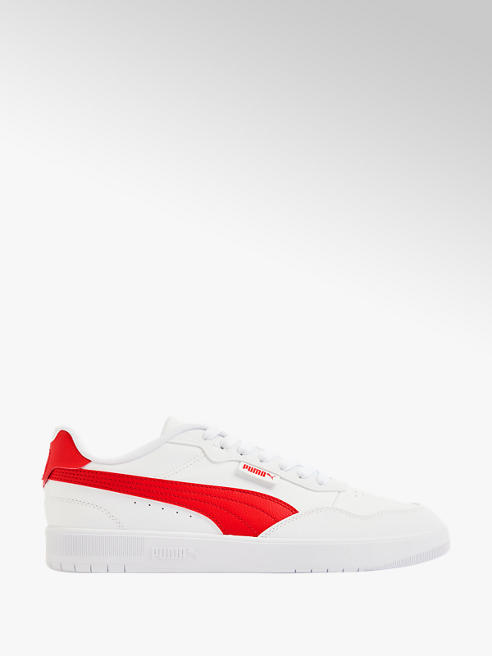Puma biało-czerwone sneakersy męskie Puma