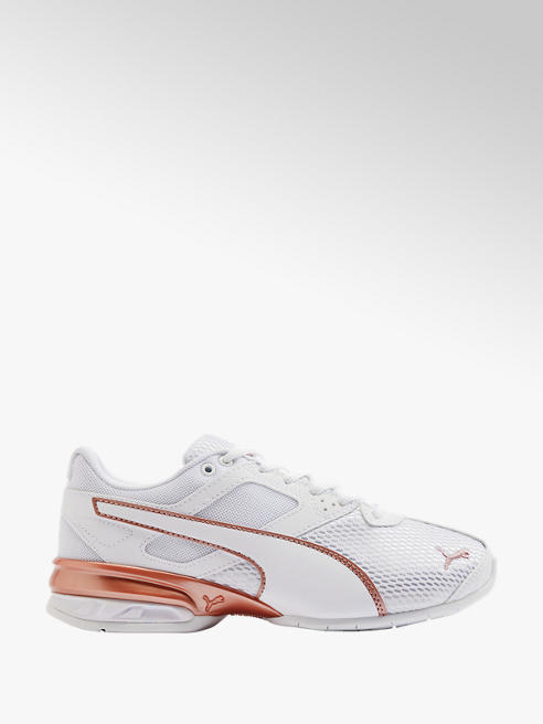 Puma biało-miedziane sneakersy damskie Puma Tazon 6 Shimmer