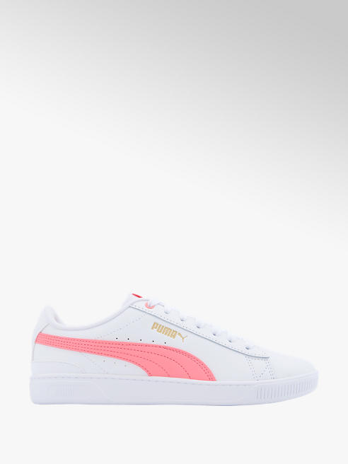 Puma biało-różowe sneakersy damskie Puma Vikky V3