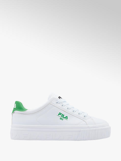 Fila biało-zielone sneakersy damskie Fila