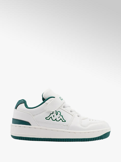 Kappa biało-zielone sneakersy dziecięce Kappa Coda Low