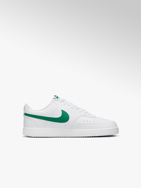NIKE biało-zielone sneakersy męskie Nike Court Vision Low