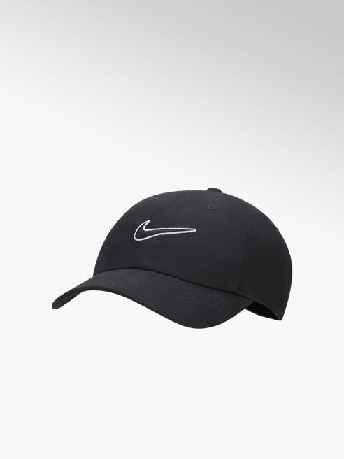 NIKE czarna czapka z daszkiem Nike Metal Swoosh Cap