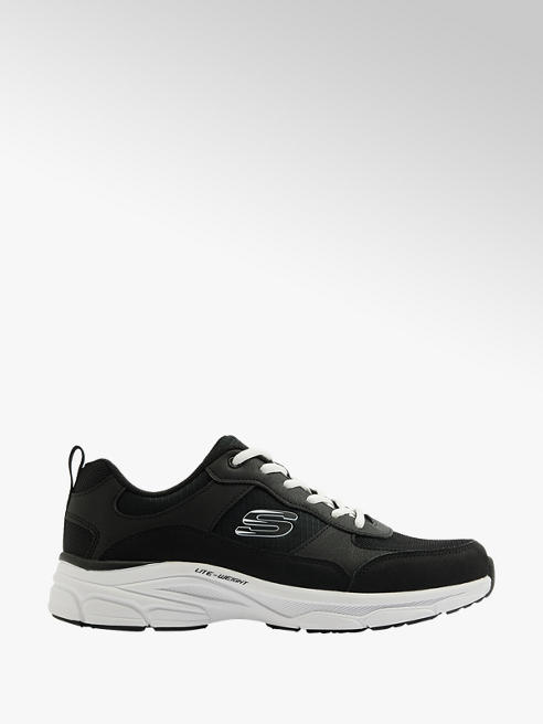Skechers czarno-białe sneakersy męskie Skechers
