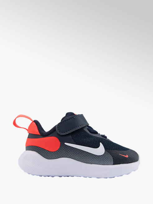 NIKE czarno-czerwone sneakersy dziecięce Nike Revolution 7