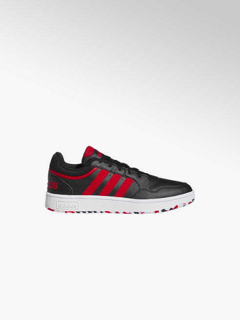 adidas czarno-czerwone sneakersy męskie adidas