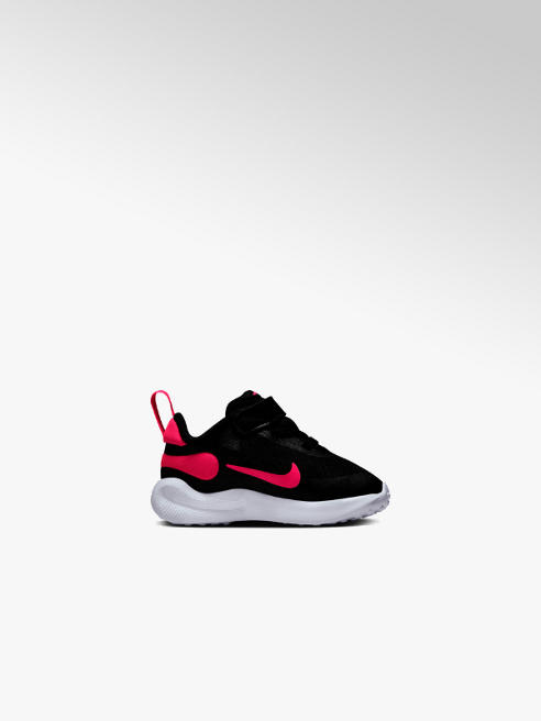 NIKE czarno-różowe sneakersy dziewczęce Nike Revolution 7