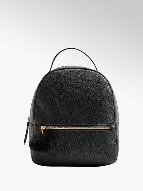 Graceland czarny mini plecak damski
