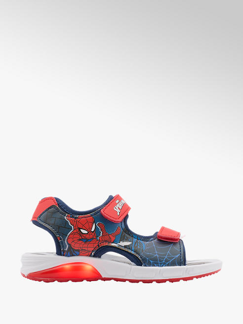 Spiderman granatowo-czerwone sandały chłopięce Spiderman