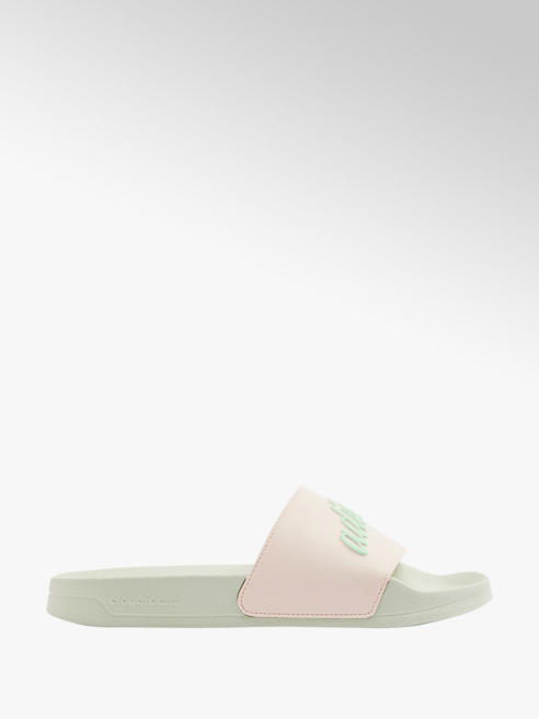 adidas miętowo-różowe klapki damskie adidas ADILETTE SHOWER