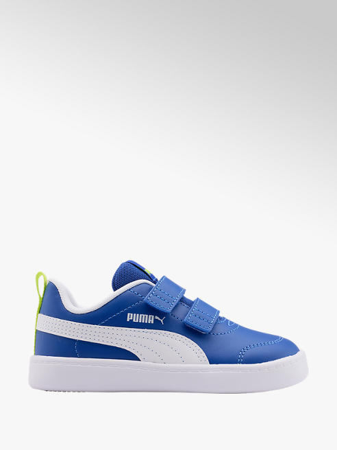 Puma niebiesko-białe sneakersy dziecięce Puma Courtflex V2
