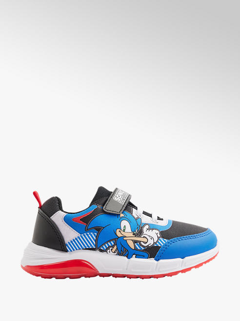 Sonic niebiesko-czarne sneakersy dziecięce Sonic