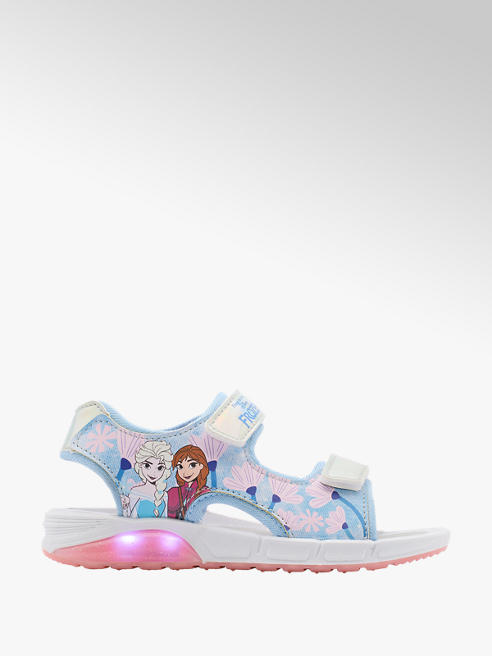 Disney Frozen niebiesko-różowe sandałki dziewczęce Disney Frozen