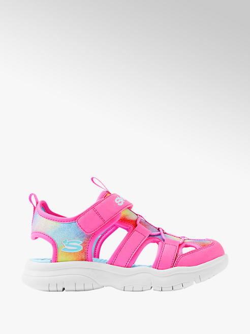 Skechers różowe sandały dziewczęce Skechers Flex Splash