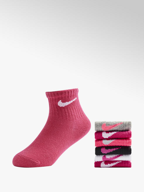 NIKE różowe skarpetki dziecięce Nike